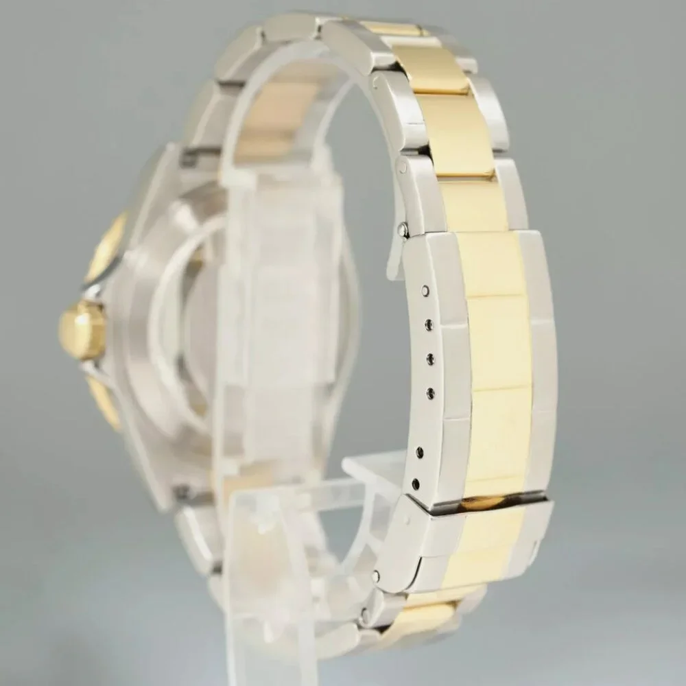 MINT ROLEX SUBMARINER MEN'S GOLD BUCKLE WATCH
